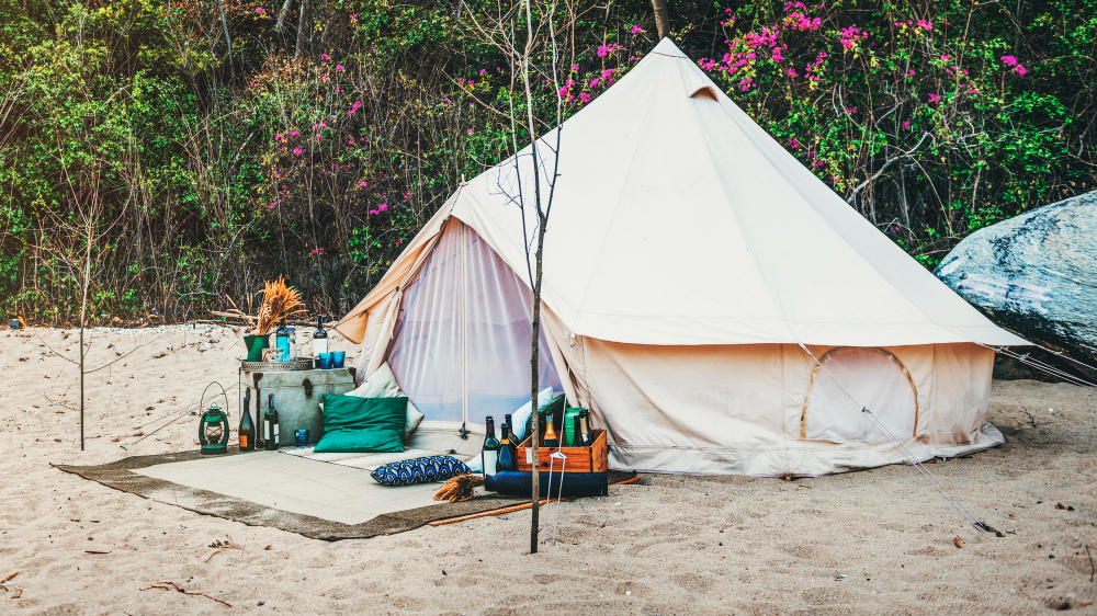 diy camping setup ideas